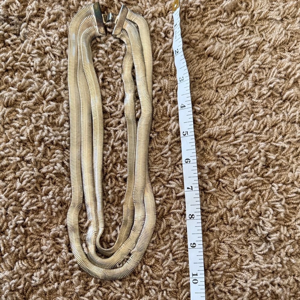 Silver necklace